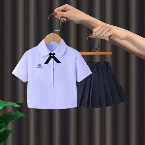 泰国校服娜诺禁忌女孩初恋泰式短袖衬衫jk制服套装裙子女学院风夏