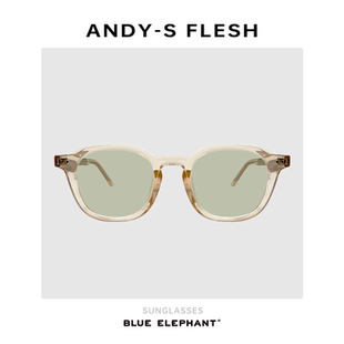 BLUE ELEPHANT ANDY-S FLESH 2024新款高级感墨镜防紫外线男女款