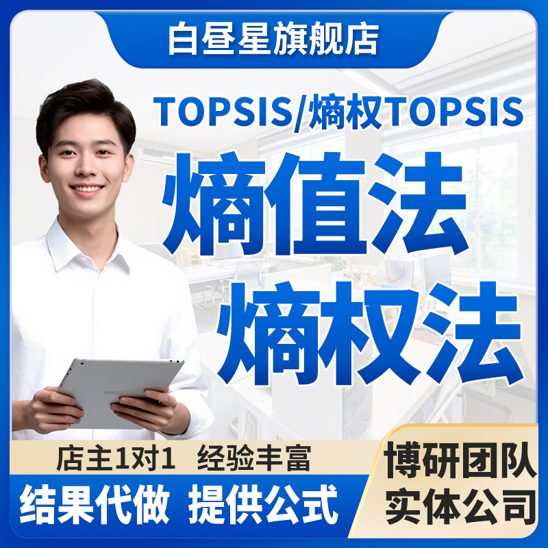 熵值法/熵权法代计算/综合评价指标体系权重系数权值得分发展系统