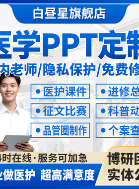 医学护理ppt课件个案查房医疗品管圈代制作pdca项目医学总结代写