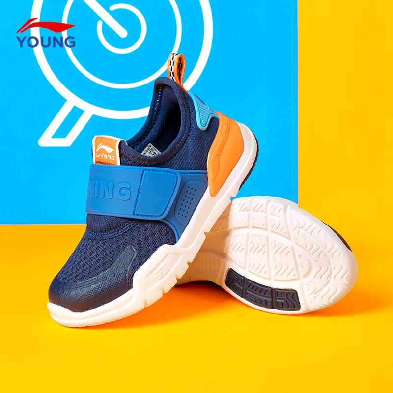 李宁儿童运动鞋小童轻便休闲鞋
