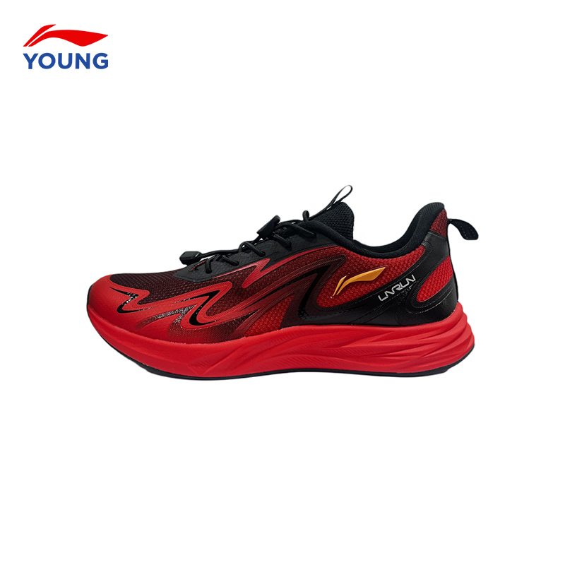 李宁男童本命年鞋子新款大童青少年儿童红色运动跑步鞋男孩童鞋