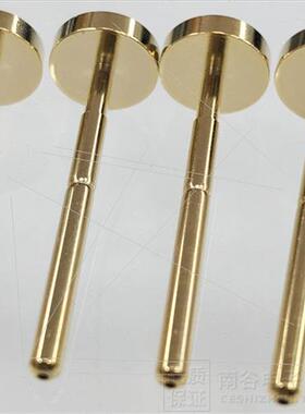 镀金P156/PA156-G 5.0mm 8.0mm 10mm大平头 PCB测试探针2.36/34mm