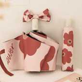 极速全自动雨伞三折叠女晴雨两用抗UV遮阳伞2022新款 小清新遮阳伞