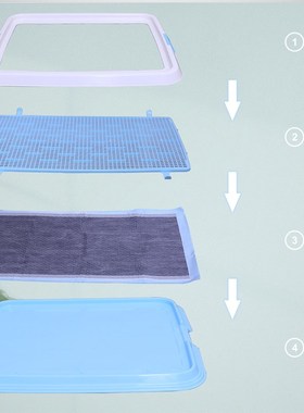 Hoopet vaso sanitrio para c?es, bandeja de banheiro para