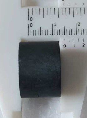 黑色普通铁氧体磁铁22x20圆形22x15磁铁用于门吸自动门磁石22x1