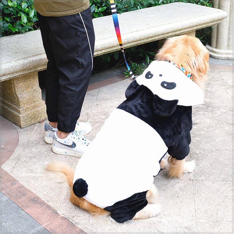 极速大狗狗衣服奶牛变身装金毛拉布拉多中型大型犬幼犬冬季宠物秋