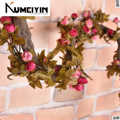 Artificial rose rattan false flower vine silk flower Europea