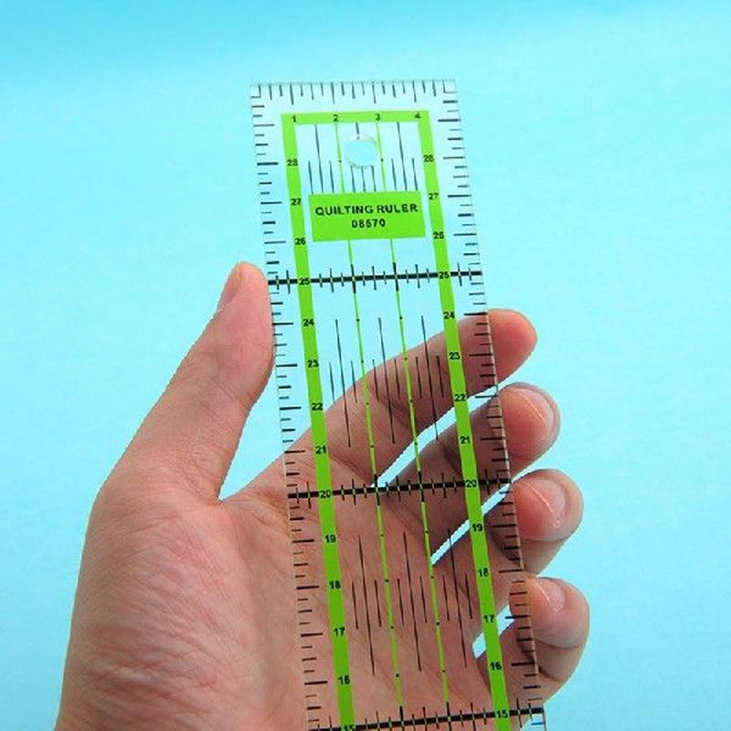 1Pcs 5*30cm Sewing Tailor Ruler Patchwork Feet Tailor