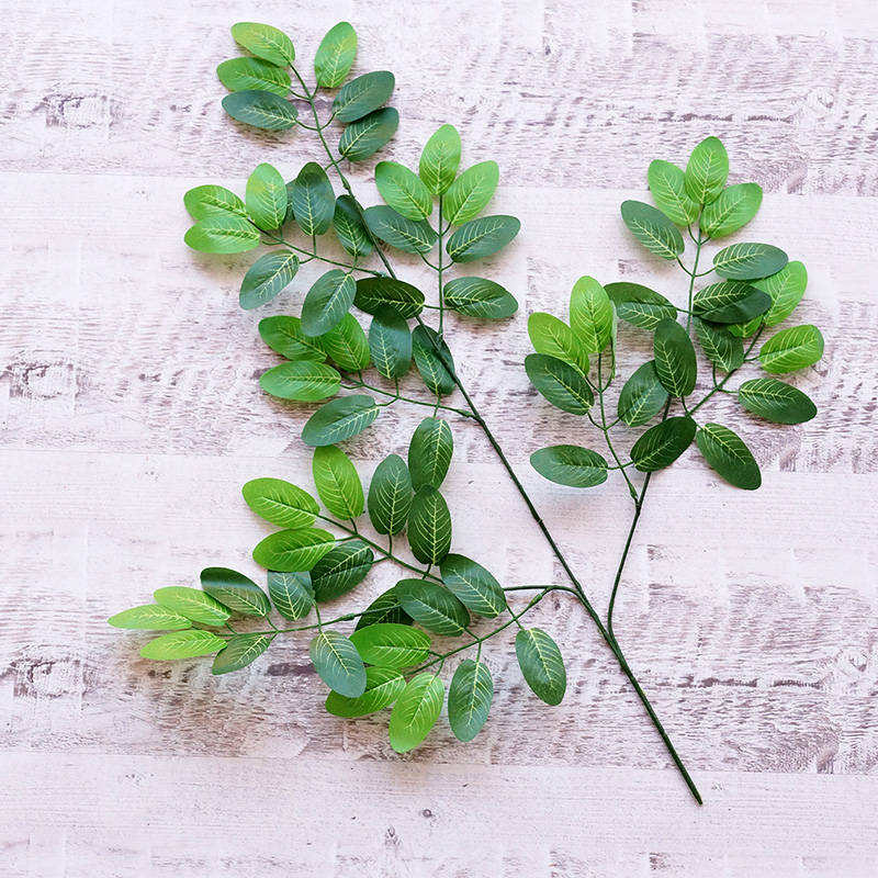仿真树叶龙爪槐树叶假树叶槐树叶子国槐树枝叶定做树榕树叶假树枝