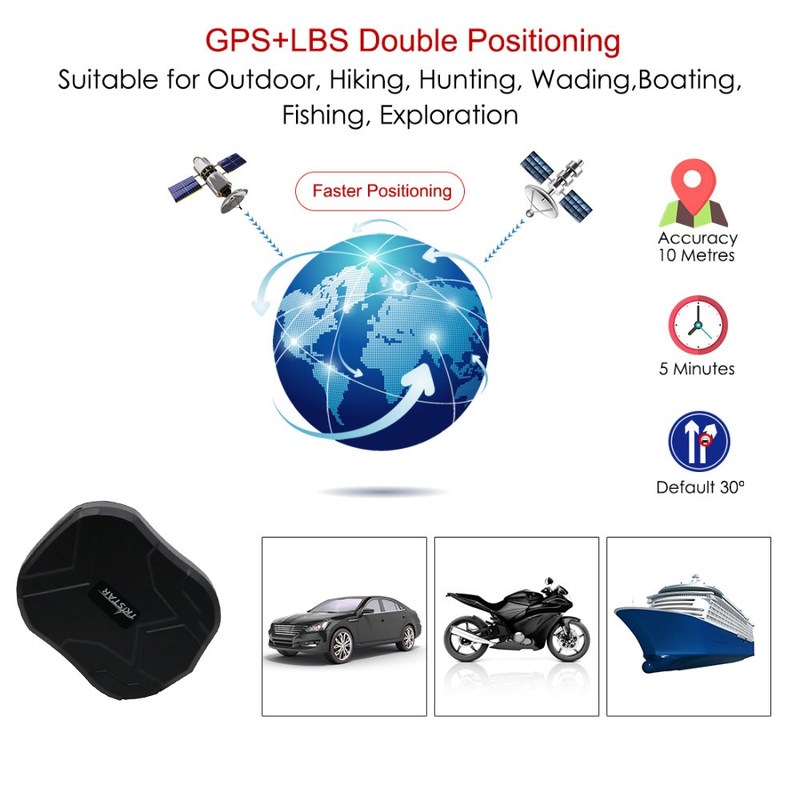 TKSTAR TK905 3G GPS Tracker Car Magnet 90 Days GPS Tracker 3
