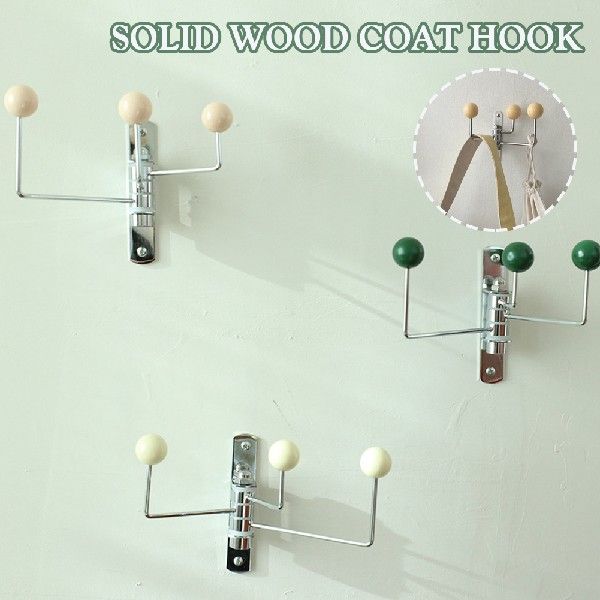 Retro Wrought Iron Hook Heavy Duty Wall Hook For Bathroom