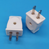 极速10只装 自接线插头插脚三插二插只10A16A防雨三抓插头三眼两相