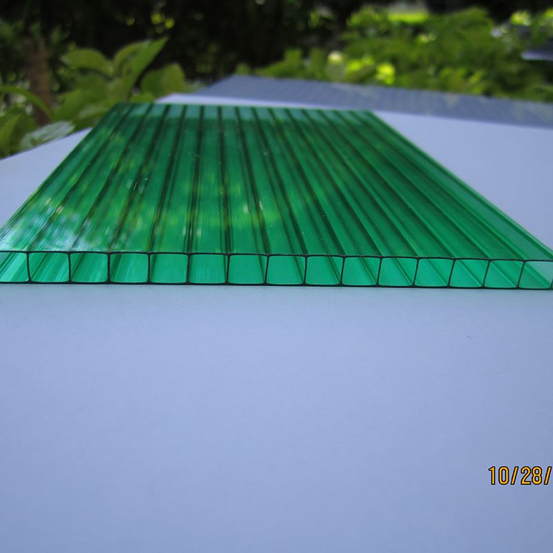 新厂销新10mmPC中空PC216m大棚PC透光双层PC厂品