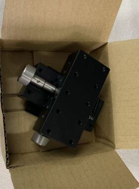 极速Y轴LWX4090  XY 轴XWG4090燕尾槽 指向手动 位移平台齿轮旋钮