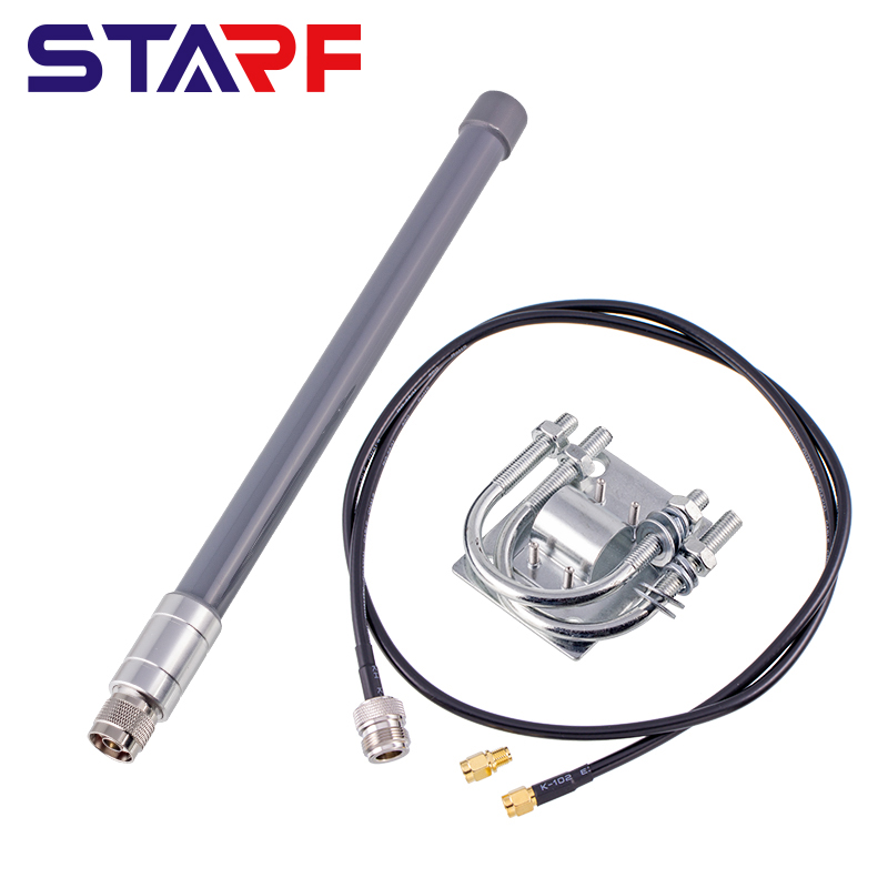 32CM Lora 915MHZ天线 2G 3G数据传输玻璃纤维天线N公头