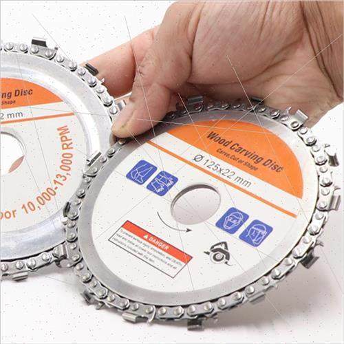 寸14齿链条盘 12s2w割w25mm木工油锯盘 切*片木材开槽锯片