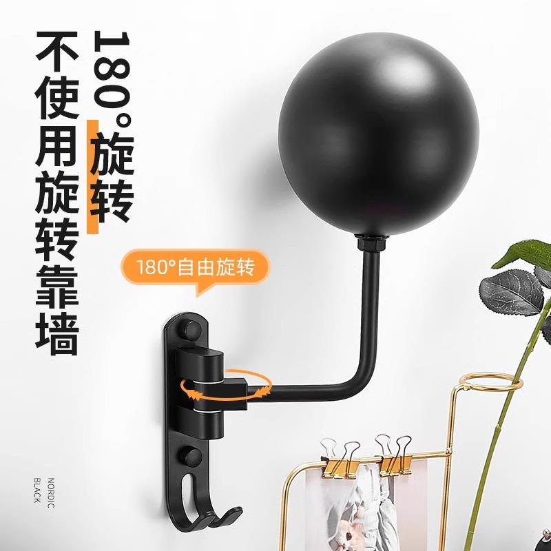 家用适用多种头盔壁挂式摩托车头盔架支架免打孔摆放架帽子收纳架