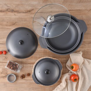 速发煲仔铁煲仔生铁锅港仔饭砂锅煲式煲饭黄焖鸡米饭煲锅巴锅锅砂