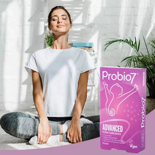 正品Probio7英国进口小七君成人益生菌胶囊大人肠胃调理双歧杆菌