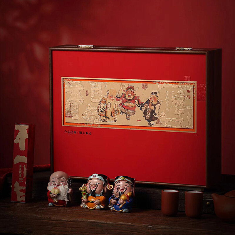 普洱茶礼盒空盒档老白茶冰岛古树普洱茶茶饼包装盒空礼盒