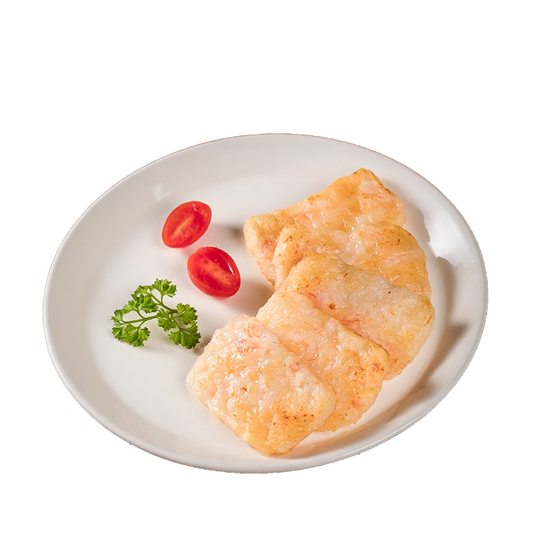 渔人小胖海南鲜虾饼速食营养