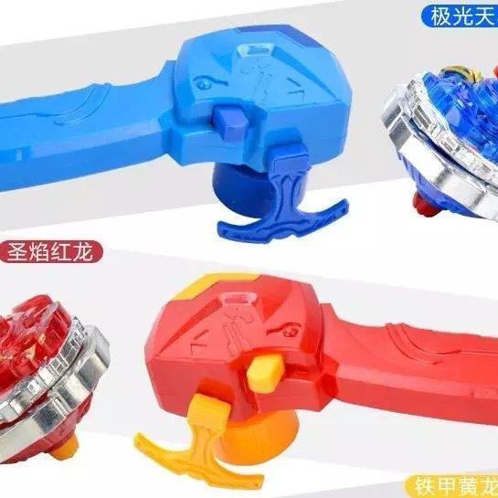 新品超变战陀2星升级版圣焰红龙拉绳陀螺合体套装飓风战魂5战斗盘
