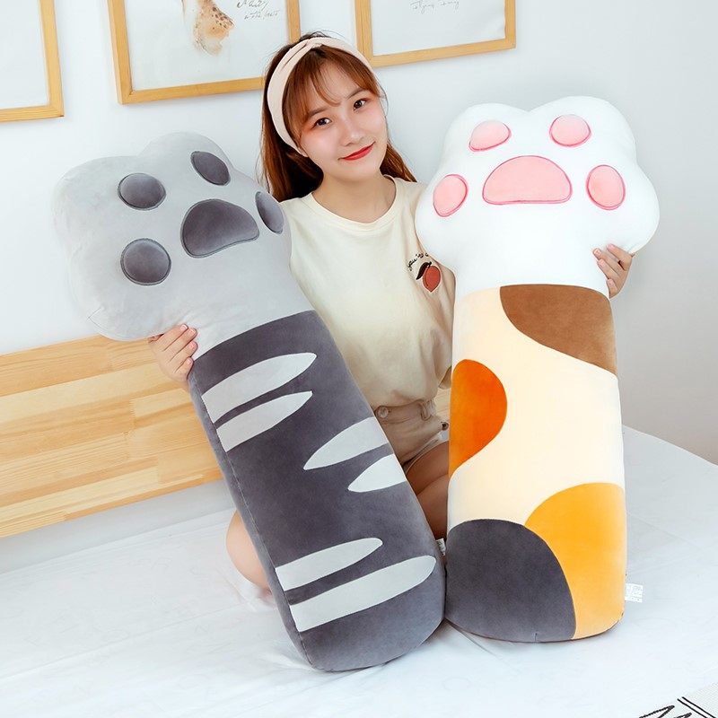 猫爪抱枕长条枕可拆洗大号床上抱着夹腿男生款陪你睡觉靠枕头女生,玩具/童车/益智/积木/模型,毛绒/玩偶/公仔/布艺类玩具,淘宝优惠券,粉丝福利购,淘宝优惠卷