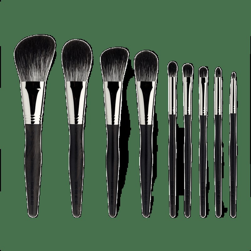 香舍玫瑰高端动物毛化妆刷套组玄狐毛真毛散粉刷腮红刷修容刷眼影