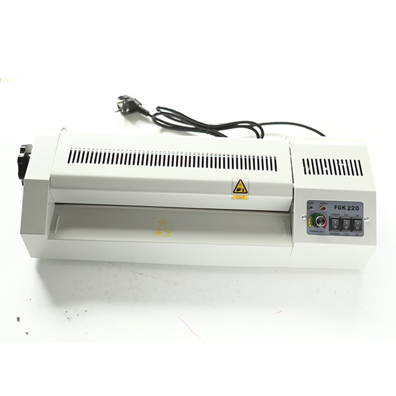 FGK220全钢过塑机A3塑封机 覆膜机A4封塑机 过胶机铁齿轮A3过塑机