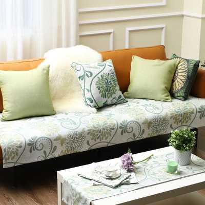 沙发垫四季通用欧式高档奢华防滑田园风坐垫北欧轻奢美式风沙发巾