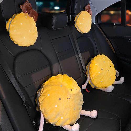 汽车枕头腰靠可爱卡通车用颈部靠颈枕护颈枕头车载座椅靠枕靠垫女,汽车用品/电子/清洗/改装,头枕,淘宝优惠券,粉丝福利购,淘宝优惠卷