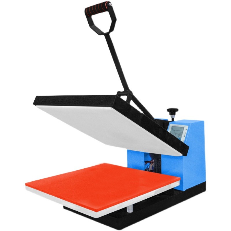 平板烫画机40*60小型手动单工位T恤服装烫图热转印机压烫机印花机