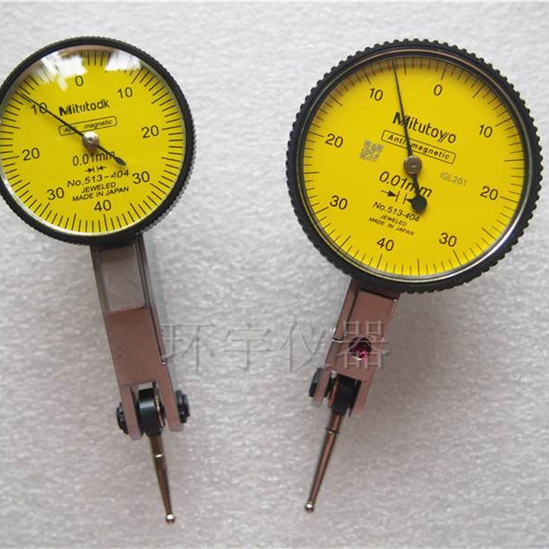 杠杆百分表513-404C 0-0.8小校表 指示表 送红宝石测头