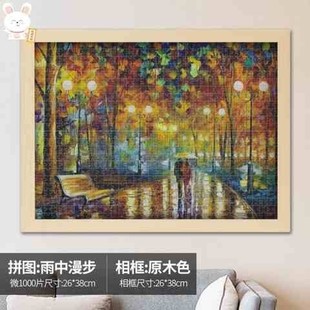 拼图成年人10000片超大5000片大型平涂成年减压带框1000高难度