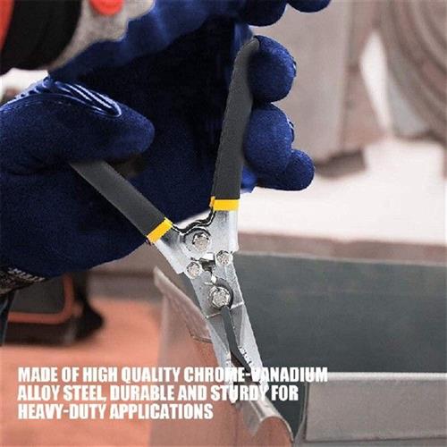 Sheet Metal Bending Pliers Hand Seamer Wide Jaw Straight