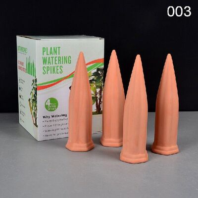 4 Pcs Plant Waterer Self Watering Terracotta Spikes