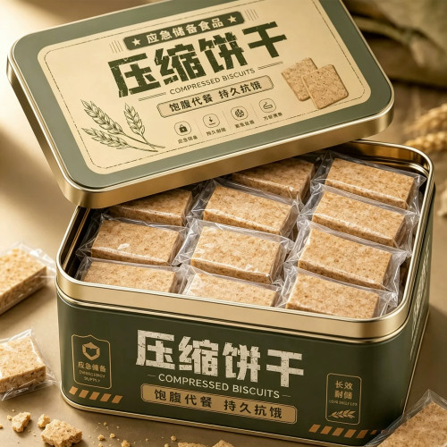 正品学生应急长期储备压缩饼干
