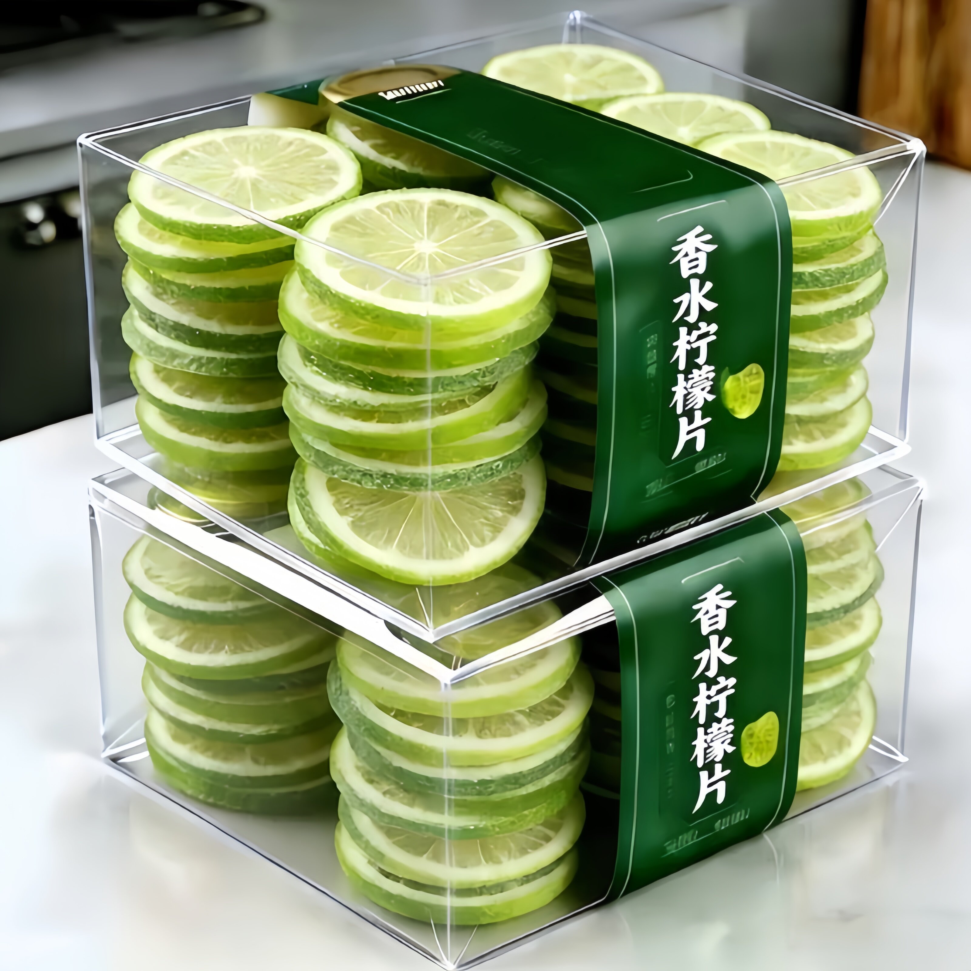香水柠檬片旗舰店冻干柠檬片泡水喝即食柠檬干泡茶水果茶冷泡茶