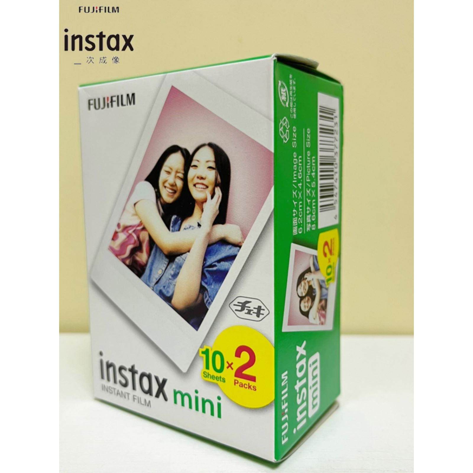 富士拍立得相纸mini7 /7c/mini8/9mini11/12三寸白边mini25/40/90