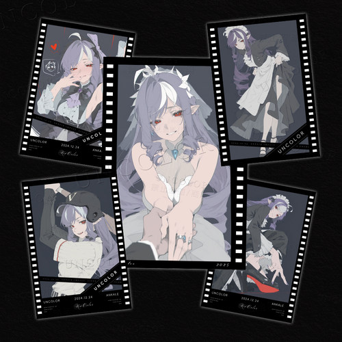 绝区零 拍立得|薇薇安周边明信片吧唧动漫二次元高清 Uncolor原创