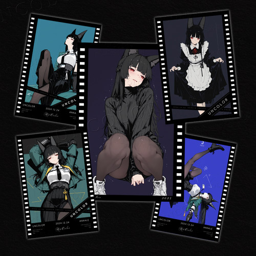 绝区零 拍立得|星见雅周边明信片吧唧动漫二次元高清 Uncolor原创