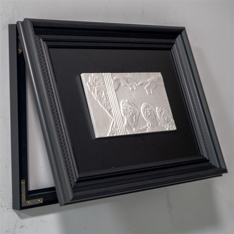 中古风配电箱装饰画法式软装浮雕立体玄关复古电表箱遮.挡装饰挂图片