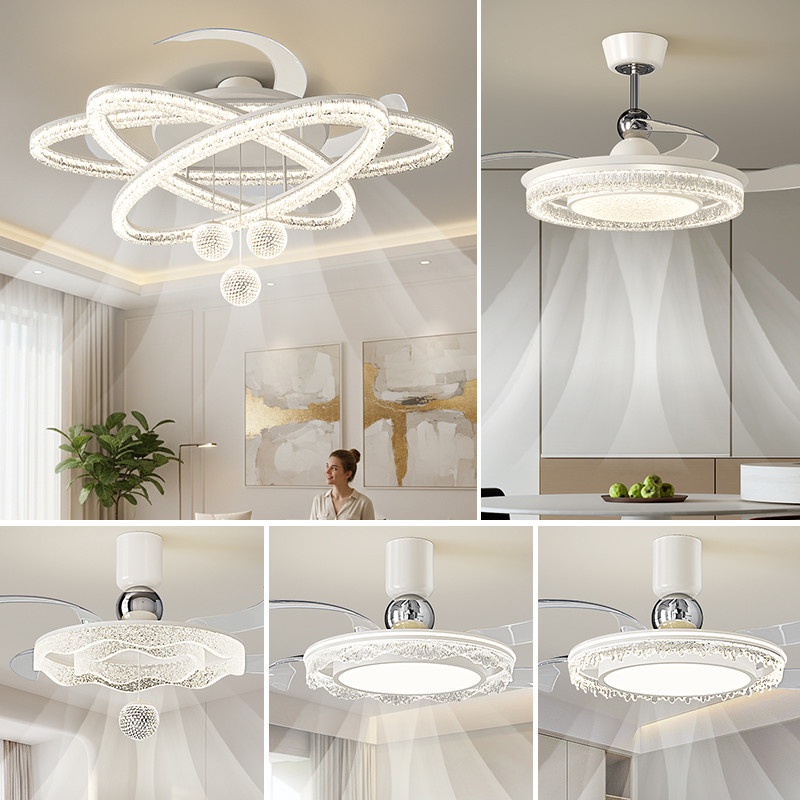 客厅风扇灯意式轻奢大气现代灯具