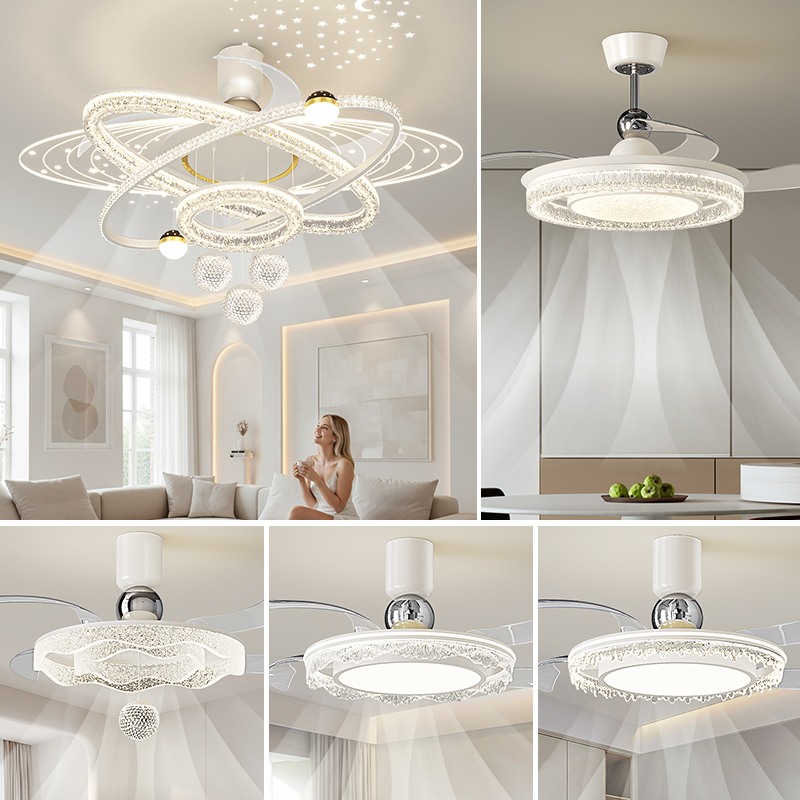 灯示轻奢风扇灯全光谱护眼套餐灯