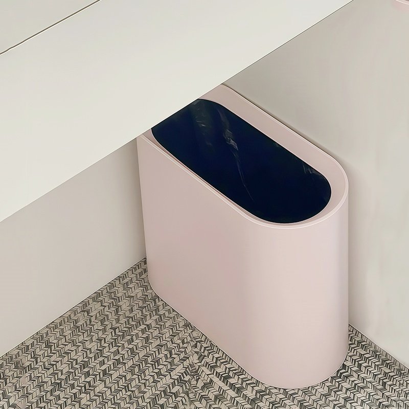 垃圾桶卧室床边家用客厅高颜值大号大容量厕所窄缝卫生间专用纸篓