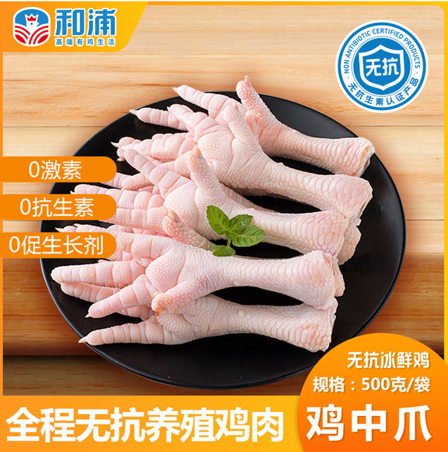 和浦鸡中爪无抗养殖安全放心