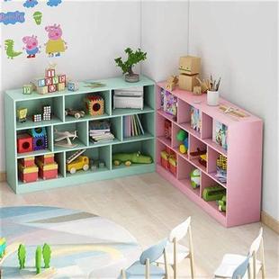 儿童书架组合创意置物架现代简约玄关隔断落地学生多层储物小书柜