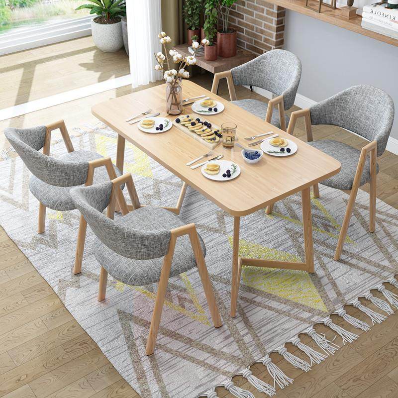 洽谈桌椅组合简约北欧奶茶店桌椅套装商用长方形办公休闲会客接待,住宅家具,板木餐桌,淘宝优惠券,粉丝福利购,淘宝优惠卷