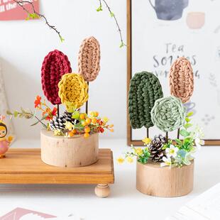 阿楹 微景观手工艺小摆件幼儿园家长会教室签到台 创意自然角装饰